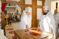 Епископ Стефан совершил чин освящения Престола Епископ Стефан совершил чин освящения Престола