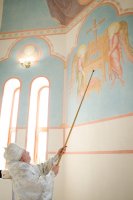 Епископ Стефан совершил чин освящения Престола Епископ Стефан совершил чин освящения Престола