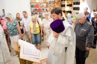 Епископ Стефан совершил чин освящения Престола Епископ Стефан совершил чин освящения Престола