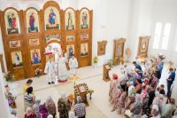 Епископ Стефан совершил чин освящения Престола Епископ Стефан совершил чин освящения Престола