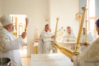 Епископ Стефан совершил чин освящения Престола Епископ Стефан совершил чин освящения Престола