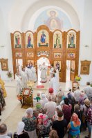 Епископ Стефан совершил чин освящения Престола Епископ Стефан совершил чин освящения Престола