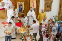 Епископ Стефан совершил чин освящения Престола Епископ Стефан совершил чин освящения Престола