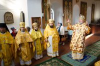 Божественная литургия в день памяти святителя Митрофана (Краснопольского)