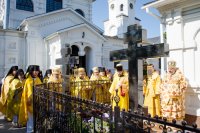 Божественная литургия в день памяти святителя Митрофана (Краснопольского)