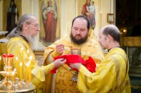 Божественная литургия в день памяти святителя Митрофана (Краснопольского)