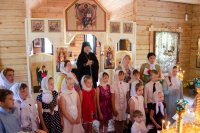 Божественная литургия в день памяти свв.блгг.кнн. Петра и Февронии