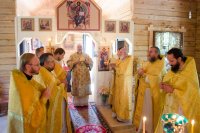 Божественная литургия в день памяти свв.блгг.кнн. Петра и Февронии