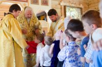 Божественная литургия в день памяти свв.блгг.кнн. Петра и Февронии