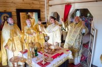 Божественная литургия в день памяти свв.блгг.кнн. Петра и Февронии