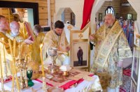 Божественная литургия в день памяти свв.блгг.кнн. Петра и Февронии