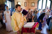 Божественная литургия в день памяти свв.блгг.кнн. Петра и Февронии