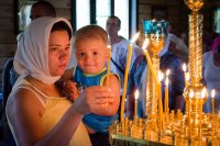 Божественная литургия в день памяти свв.блгг.кнн. Петра и Февронии