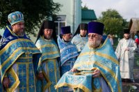 Божественная литургия в день празднования иконы Божией Матери "Тихвинская"