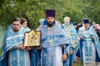 Божественная литургия в день празднования иконы Божией Матери "Тихвинская"