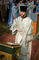 Божественная литургия в день празднования иконы Божией Матери "Тихвинская"