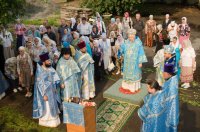 Божественная литургия в день празднования иконы Божией Матери "Тихвинская"