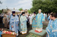 Божественная литургия в день празднования иконы Божией Матери "Тихвинская"