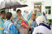 Божественная литургия в день празднования иконы Божией Матери "Тихвинская"