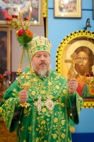 Божественная литургия в день памяти Сергия и Германа Валаамских чудотворцев