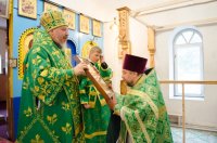 Божественная литургия в день памяти Сергия и Германа Валаамских чудотворцев