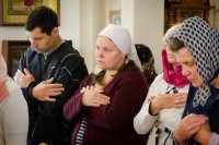 Божественная литургия в день памяти Сергия и Германа Валаамских чудотворцев