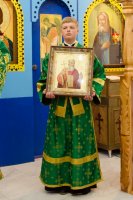 Божественная литургия в день памяти Сергия и Германа Валаамских чудотворцев