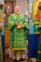 Божественная литургия в день памяти Сергия и Германа Валаамских чудотворцев