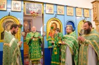 Божественная литургия в день памяти Сергия и Германа Валаамских чудотворцев