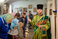 Божественная литургия в день памяти Сергия и Германа Валаамских чудотворцев