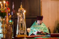 Божественная литургия в день памяти Сергия и Германа Валаамских чудотворцев