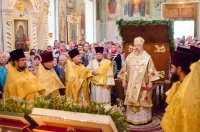 Божественная литургия в день памяти святых первоверховных апостолов Петра и Павла