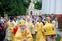 Божественная литургия в день памяти святых первоверховных апостолов Петра и Павла