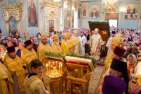 Божественная литургия в день памяти святых первоверховных апостолов Петра и Павла