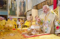 Божественная литургия в день памяти святых первоверховных апостолов Петра и Павла