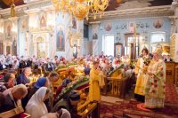 Божественная литургия в день памяти святых первоверховных апостолов Петра и Павла