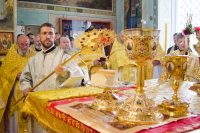 Божественная литургия в день памяти святых первоверховных апостолов Петра и Павла