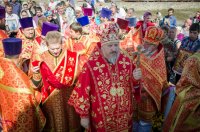 Божественная литургия в день памяти святых Царственных Стростотерпцев и всех исповедников русских Божественная литургия в день памяти святых Царственных Стростотерпцев и всех исповедников русских