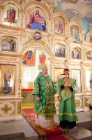 Божественная литургия в день памяти прп.Сергия Радонежского