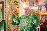 Божественная литургия в день памяти прп.Сергия Радонежского