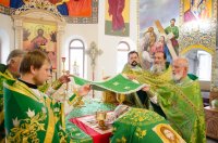 Божественная литургия в день памяти прп.Сергия Радонежского