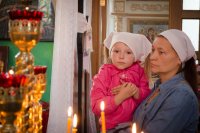 Божественная литургия в день памяти прп.Сергия Радонежского