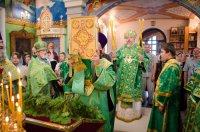 Божественная литургия в день памяти прп.Сергия Радонежского