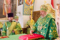 Божественная литургия в день памяти прп.Сергия Радонежского