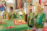 Божественная литургия в день памяти прп.Сергия Радонежского