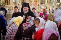 Божественная литургия в день памяти прп.Сергия Радонежского