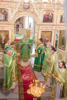 Божественная литургия в день памяти прп.Сергия Радонежского