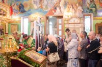 Божественная литургия в день памяти прп.Сергия Радонежского