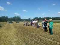 Священнослужители Гомельской епархии принимают участие в открытии уборочного сезона