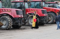 Священнослужители Гомельской епархии принимают участие в открытии уборочного сезона